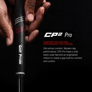 Golf Pride CP2 Pro Golf Club Grip - High-Tack & Soft Feel Grip - Jumbo - 3 Pack