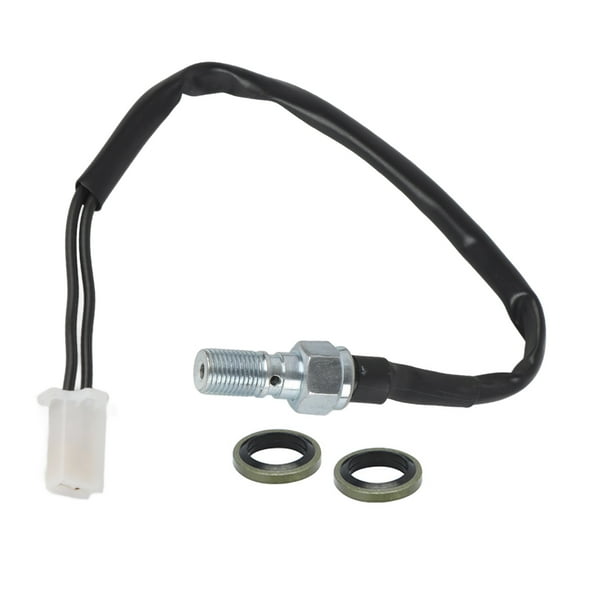 M10x1.0 Manguera de aceite universal para motocicleta Bomba hidráulica Interruptor de luz de freno trasero reforzado(#01) Jadeshay A