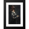 thumbnail image 2 of Ferdinand Freiherr von Reznicek 12x18 Black Modern Framed Museum Art Print Titled - Women's Portrait, 2 of 5