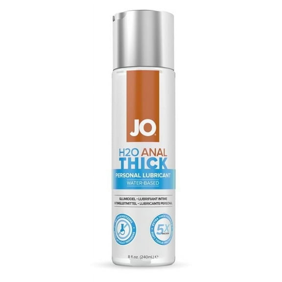JO H2O Anal Thick Water-Based Lubricant 8 oz.