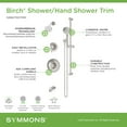 thumbnail image 2 of Symmons 599615TRM Birch Tub And Shower Trim Package - Chrome, 2 of 5
