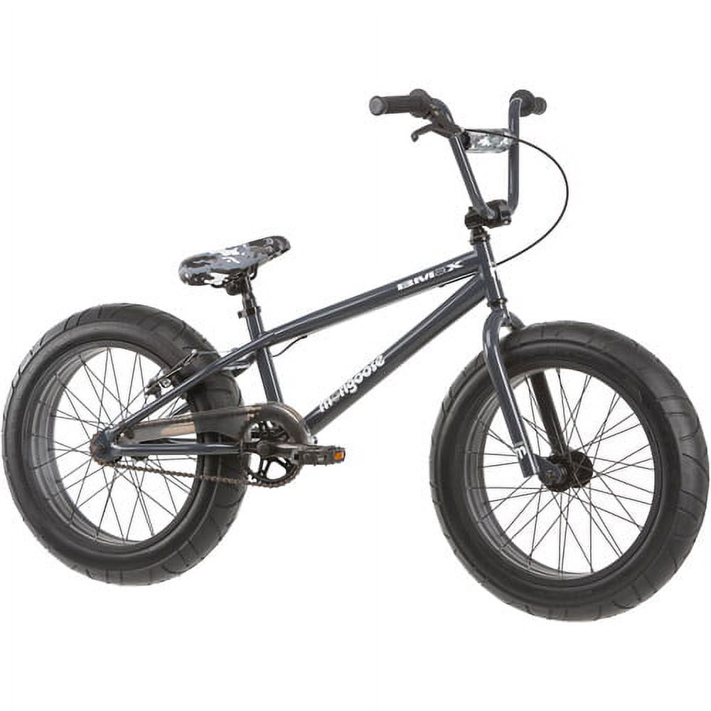 20" Mongoose BMaX All-Terrain Fat Tire Mountain Bike, Black/Gray - image 3 of 5
