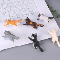GOOHOCHY Mobile Cartoon Accessories Desk Cat Cute Desktop Stand Suction Cups