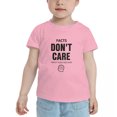 thumbnail image 2 of Facts Don't Care About Your Feelings Cute Toddler Tshirts for Boys Girls (Pink, Youth XL), 2 of 5