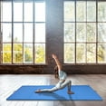 thumbnail image 4 of BalanceFrom 10ft x 4ft x 2in 4-Panel All-Purpose Folding Gymnastics Mat, Blue, 4 of 8