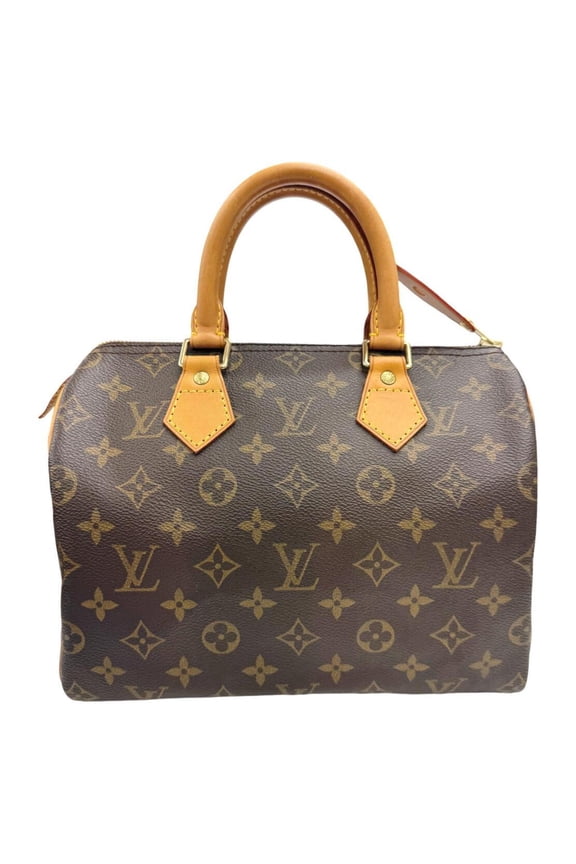 Pre-Owned LOUIS VUITTON Speedy 25 M41528 Monogram Handbag Boston Bag for Men and Women