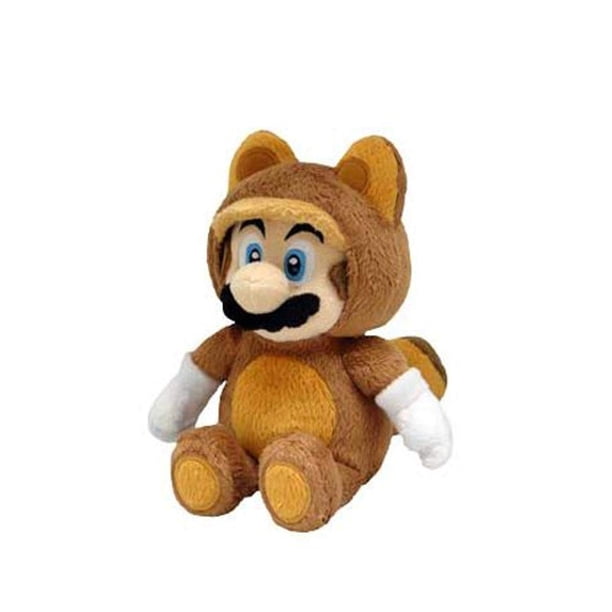 Peluche Little Buddy oficial de Super Mario Raccoon Tanooki