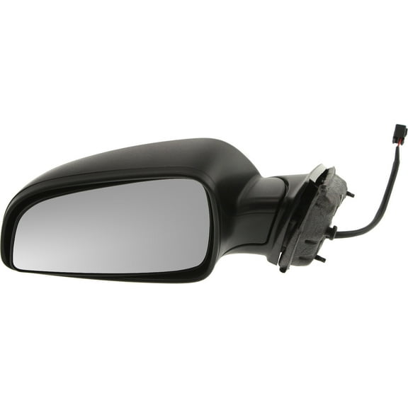 Mirror Compatible With 2008-2012 Chevrolet Malibu 2008-2009 Saturn Aura Left Driver Side Textured Black Kool-Vue