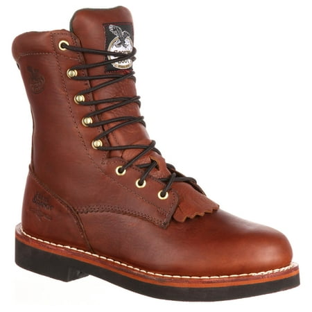 

Georgia Boot Farm and Ranch Lacer Work Boot Size 9.5(M)