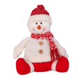 thumbnail image 1 of Muñeco de peluche de Navidad perfecl Decoración de mesa sentada adornos de ventana, 1 of 8