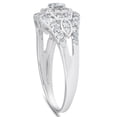 thumbnail image 3 of Silvago Jewel 14K White Gold Plated Wedding Engagement Rings for Her - Round Cut 1.2 Ct Lab Created Diamond Anniversary Rings - Causal Daily Wear Ring For Women's - Forever Diamond Ring for Women's, 3 of 3