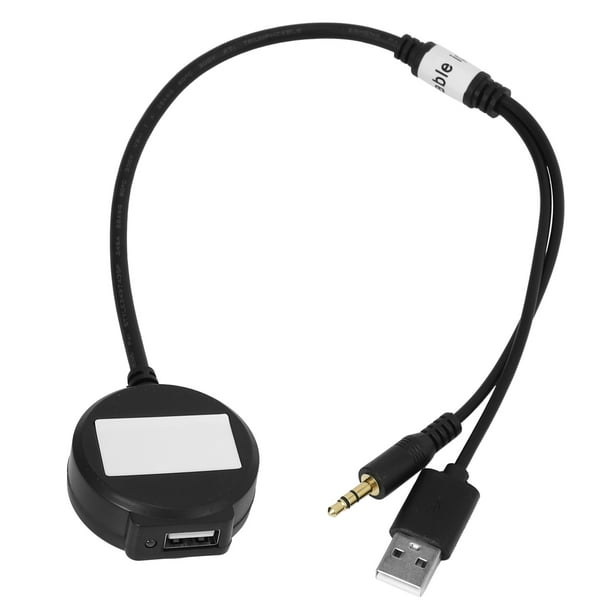 Car Wireless Bluetooth Audio AUX and USB Music Adapter Cable for BMW Mini  Cooper 