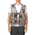 thumbnail image 4 of Fishing Photography Vest Summer Multi Pockets Mesh Jackets Quick Dry, 4 of 7