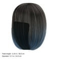 thumbnail image 2 of Cheveux Courts avec Frange Nette, Perruque Naturelle pour Femmes, 2 of 7