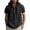 A-Black729, variant on XIAONU Men's Linen Hooded Henley Loose Short Sleeve Henley Pocket Pullover Top Breathable Casual Vacation Wear Shirt