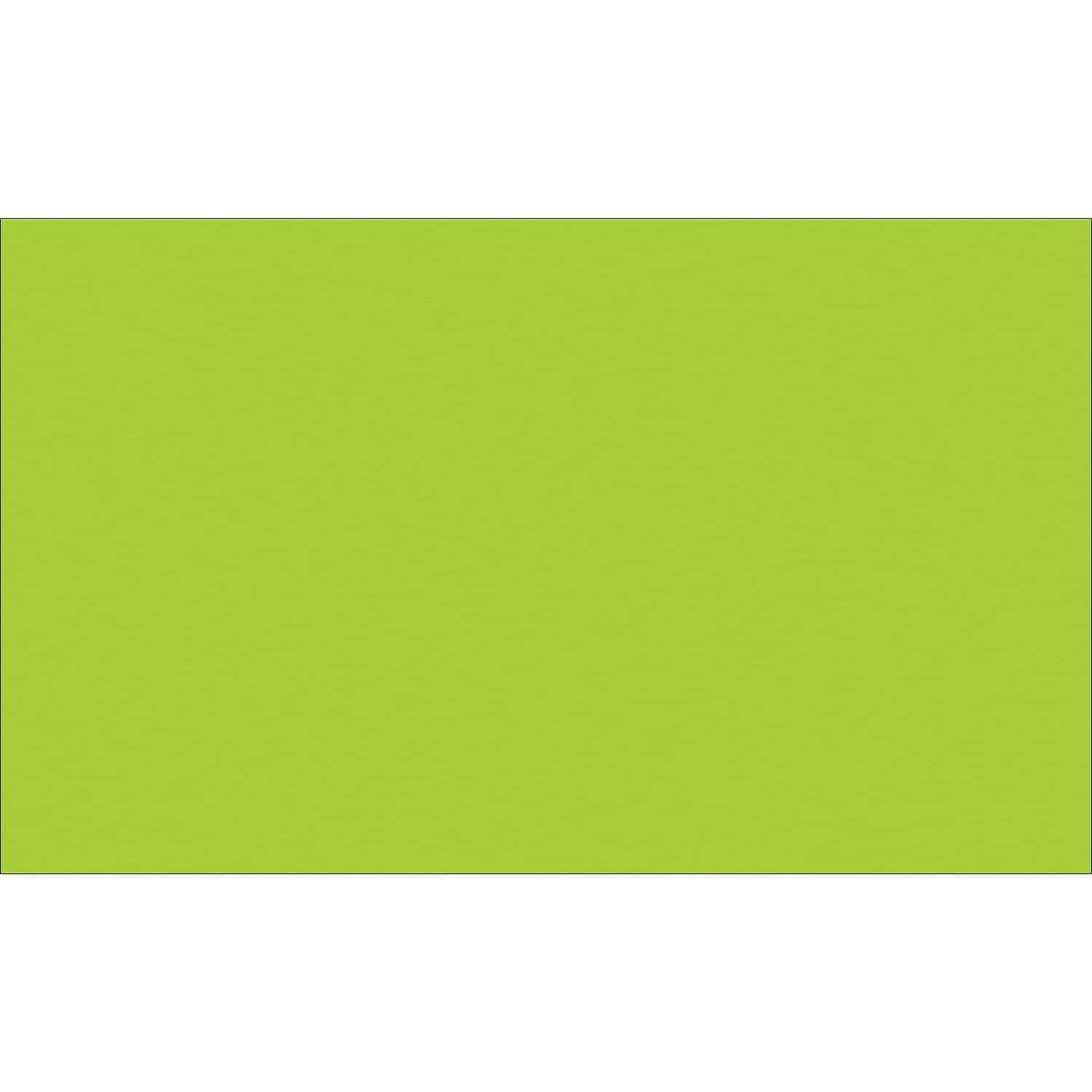 Tape Logic Inventory Rectangle Labels 2' x 3' Fluorescent Green 500/Roll DL630J