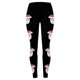 thumbnail image 3 of MKLEKYY Leggings push up para mujer, leggings de entrenamiento a la moda para mujer, leggings con estampado navideño de bloques de color, leggings suaves y elásticos., 3 of 3