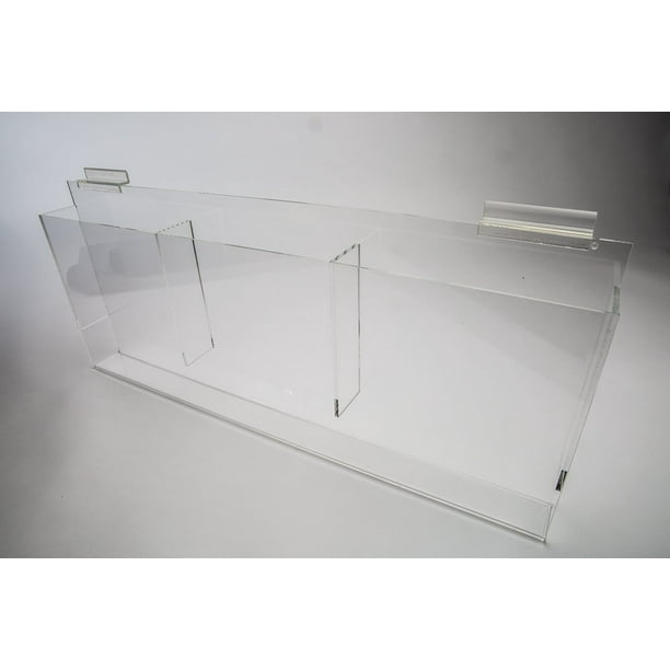 Gridwall Vertical Sign Holder 8 1/2" x 11", 1/8 inch thick acrylic