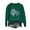 Green, variant on Guluxicc Womens Sweatshirts Casual Long Sleeve Round Neck Shirts St. Patrick's Day Graphic Pullover Tops, M
