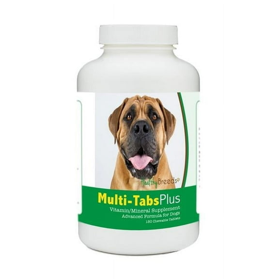 Healthy Breeds 840235178071 Boerboel Multi-Tabs Plus Chewable Tablets - 180 Count
