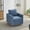 Blue, variant on Jopath Square Swivel Accent Chair, Upholstered Accent Single Sofa Chair Lounge Armchair for Living Room Bedroom Apartment Nursery Light Gray