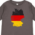 thumbnail image 4 of Inktastic German Map Flag Boys or Girls Long Sleeve Toddler T-Shirt, 4 of 5