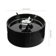 thumbnail image 2 of WHAMVOX Electric Mixer Replacement Part 250W Blender Crossblades Black Plastic Mixing Kitchen Use 1Pack, 2 of 5