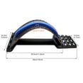 thumbnail image 2 of Multi-Level Back Lumbar Support Stretcher Posture Corrector Back Massager Spinal Pain Relief for Home, 2 of 6