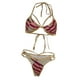 thumbnail image 3 of Conjunto de Bikini de Bajo Estampado Rainbow para Mujer, de , en S, 3 of 9