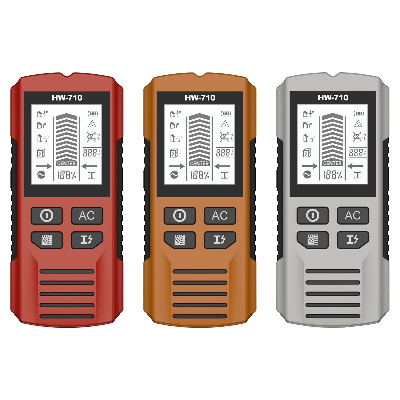 RUISINERY Upgrades Studs Finders Wall Scanners Easy Carry Studs Detectors Sound Alarm Auto Calibration Easy Carry LCD Screen fo