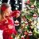 thumbnail image 1 of Adornos navideños Tarjeta de listado irregular de madera de Navidad Decoración de árbol de Navidad de madera Wmkox8yii gf6649, 1 of 8