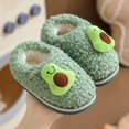 thumbnail image 5 of Baozhu Shoes Children's Indoor Shoes Plush Shoes Baby Heels Children's Cotton Slippers Plush Fruit Cotton Shoes, 5 of 5