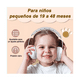 thumbnail image 3 of Nuevo 2 En 1 Orejeras Antiruido Bebe 0-4, Protector Auditivo blanco, 3 of 5