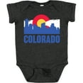 thumbnail image 3 of Inktastic Colorado Flag and Skyline Boys or Girls Baby Bodysuit, 3 of 5