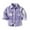 Purple, variant on Blczomt Cotton Girls' Shirts Plaid Button Down Shirt Pockets Purple Collared Long Sleeve Cute Kids Girls Clothes