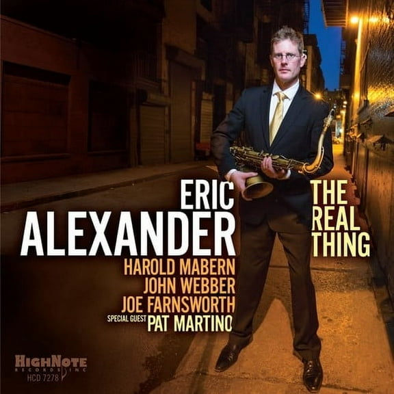 Eric Alexander - The Real Thing - Music & Performance - CD