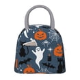 thumbnail image 1 of Fotbe Halloween Bolsa de Almuerzo con Estampado, Lonchera Aislada, Contenedor de Comida Reutilizable Tipo Cooler a Prueba de Fugas, 1 of 6