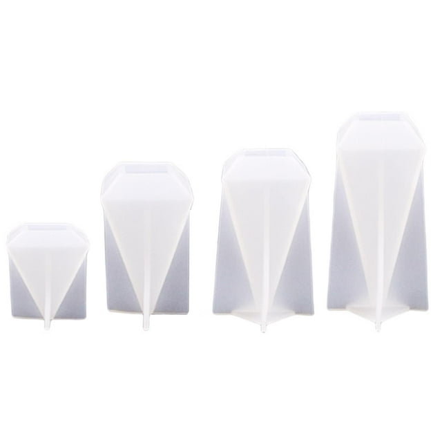 de Torre de s de Silicona de Hexagonal de 4 Piezas para Decoración para hogar