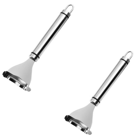 2 Pcs Stainless Steel Corn Peeler Set For Easy Corn On The Cob Removal