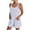Blue, variant on Ltctricy Rompers for Women Summer Casual Sleeveless Tie Shoulder Scoop Neck Striped Jumpsuits Loose Short Overalls with Pockets
