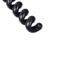 thumbnail image 3 of Uxcell Cord Organizer Black Wire Management for Camera Flexible Cord Keeper Lightweight Spiral Holders 4 Pack, 3 of 5