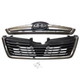 thumbnail image 4 of For 2019 2020 2021 Subaru Forester Front Bumper Grille Assembly + Chrome Replace, 4 of 16