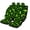 Glowing Green Ivy Leaf, variant on Odenmar Bear Paw Geometric Car Seat Covers Full Set Made with Mesh Fabric Universal Fit Protectors for Trucks Vans Sedans Suvs