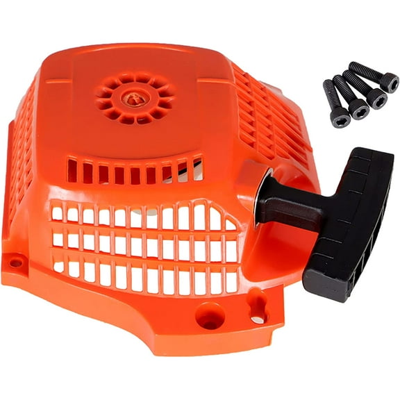504597002 Recoil Starter Assembly Replacement for Husqvarna 435 435E Chainsaw with Screws