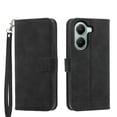thumbnail image 1 of Funda Tipo Billetera para Xiaomi Poco X7 Pro Carcasa Abatible con Porta Tarjetas, Bolsillo para Efectivo, Soporte Ajustable, Cierre Magnético y Correa de Muñeca Negro, 1 of 6