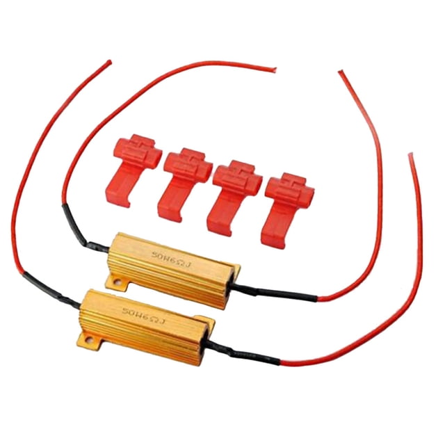 Sidaley Resistencia de luz de giro Universal para coche, lámpara antiniebla para vehículo, resistencia de 6ohm, mejora eléctrica para automóvil Vehículos, repuestos y accesorios Mis Sidaley VI018295-00