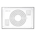 thumbnail image 2 of Non-stick Design Baking Mat, High-quality Durable Rolling Pin Pad, Restaurant For Home Office Kitchen Black, 2 of 8