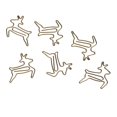 thumbnail image 4 of Small Paper Clips, Lightweight Colorfast Paper Clips Practical Portable Cute Unique Multifunctional Deer Shape  For Daily Use For Home For Office ANGGREK Paperclips, 4 of 8