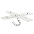 thumbnail image 1 of Unique Bargains Cross Design Base Metal Ceiling Fan Fixture Mount Hook Hanger Holder 34mm Height, 1 of 2