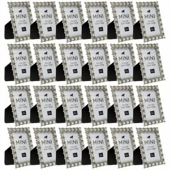 24 Pack: Pearl Mini Frame by Studio Decor